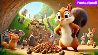 Kiko Si Tupai - Lagu Anak Tentang Berbagi