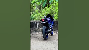 Yamaha R15 V4 Blue #shorts #trending #viralshorts #modified