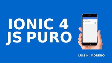 Ionic 4 com Javascript puro - Ionic #02