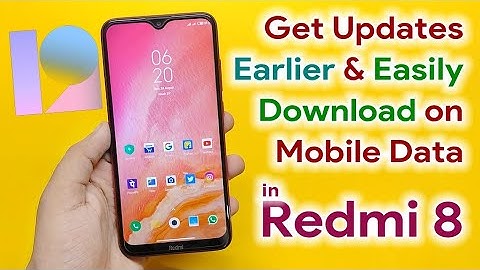 Redmi 8 - Get Any Update Faster - Transit Tech