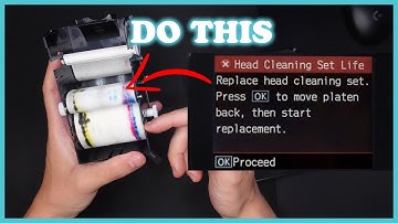 Manually Resetting the Head Cleaning Set for the Epson F2000 & F2100 - Print Head Wiper