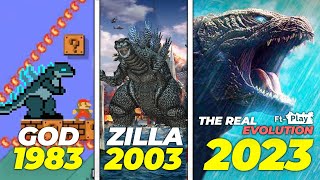 The Evolution Of Godzilla GAMES 1983 - 2024