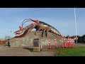 A walk around the worlds largest lobster shediac nb  nov 5 2022 21c