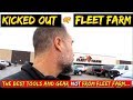 Trying to film a Last minute guide on the best tools for gifts- we get kicked out of fleet farm