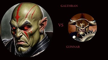Epic battles part 1 Heroes 3 - Galthran VS Gunnar