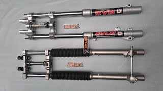 review perbedaan Tele KLX230r dan Tele Kayaba Gordons pnp KLX150