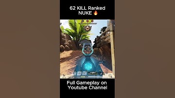 62 kill Nuke #codm #nukeplayers #callofduty #cod #rankednuke #firstpersonshooter #codmobile