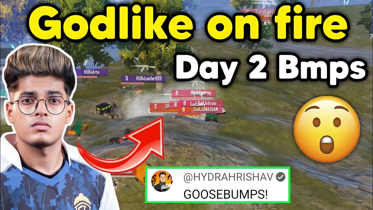 Godlike vs 4 team Rush in Bmps 🔥 Jonathan Jelly Aditya Zgod on fire 🇮🇳 ...