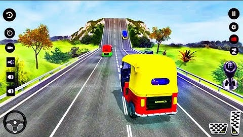 TUK TUK AUTO RICKSHAW STUNT 3D - IMPOSSIBLE STUNT GAMES - ANDROID GAMEPLAY