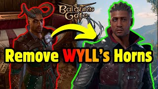 How to REMOVE Wyll s Devil Horns - Baldur s Gate 3 Command