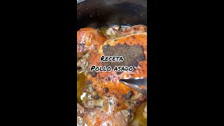 Pollo ASADO en el HORNO con OLLA DE HIERRO