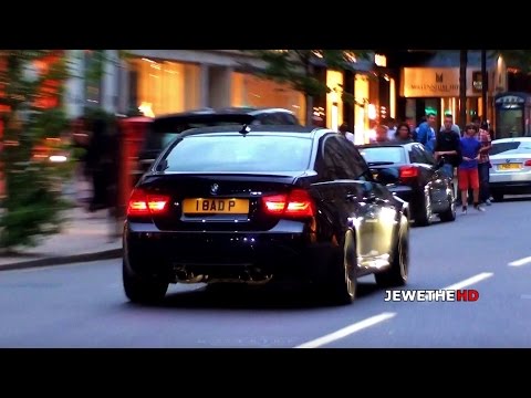 BMW M3 E90 Going CRAZY In London!! LOUD Accelerations & REVS!!