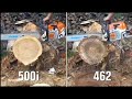 Ported stihl ms462 vs ms500i