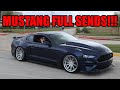 MUSTANGS SEND IT FOR THE BOYS LEAVING MORNING CARS AND COFFEE CAR SHOW!!!