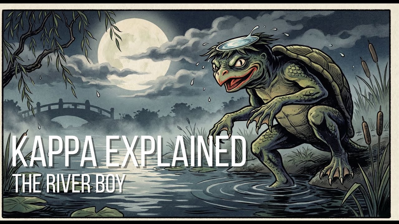 Kappa Explained: The River Boy | Japanese Yokai Folklore & Mythology