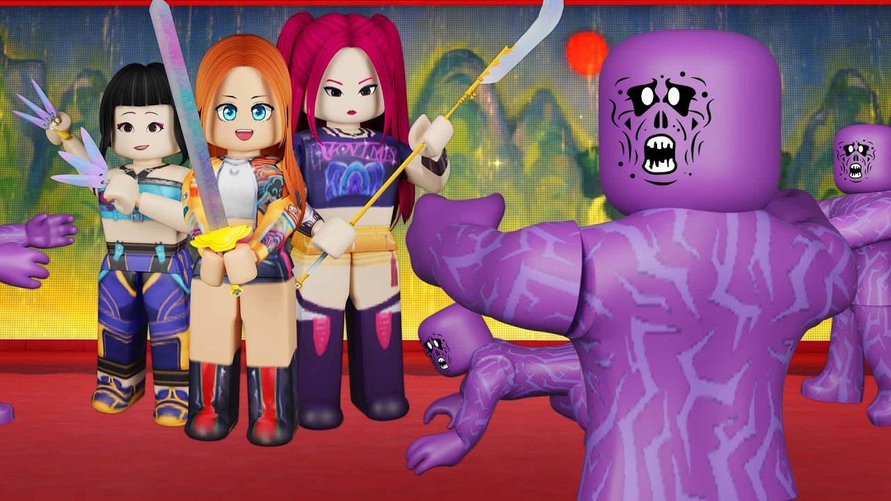 NILABANAN NAMIN ANG MGA MONSTER SA HONMOON | ROBLOX Kpop Demon Hunters