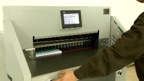 H520RT,H670RT,H720RT hydraulic Paper Cutting Machine