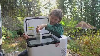 Iceco Go20 Fridge AND freezer for a smaller build | Van Life Review
