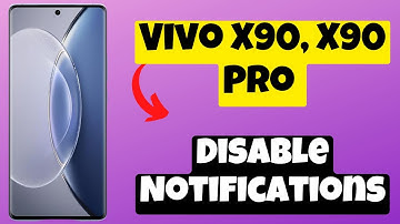 How to Disable Notifications in Vivo X90, X90 Pro || Off Notifications