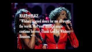 Singers &amp; Musicians Influenced by Whitney Houston