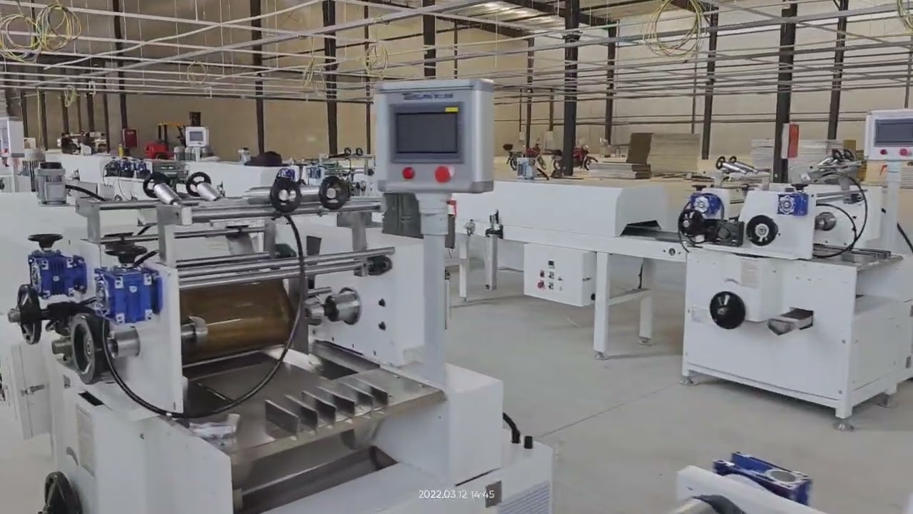 new edge banding printing line