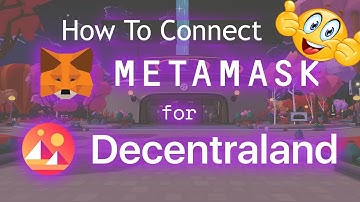 How To Connect Metamask To Decentraland (MANA) | Crypto Wallets Info