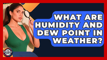 What Are Humidity And Dew Point In Weather? - The Everyday Why