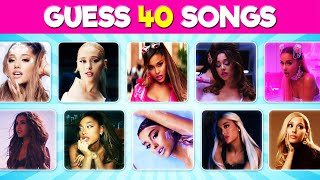 Guess the Ariana Grande Song Music Quiz