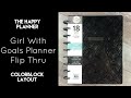 Girl With Goals Planner Flip Thru