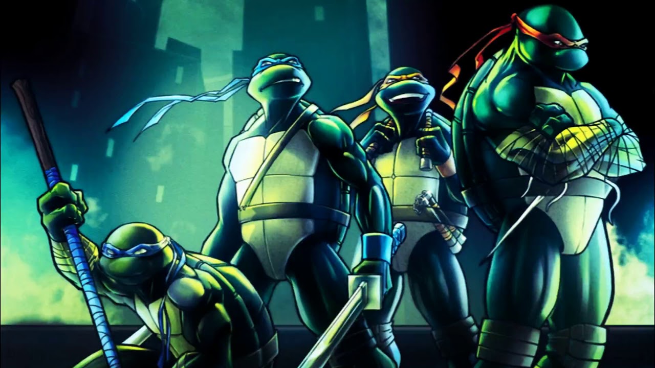 Ninja turtles песни. TMNT 1987. Injustice 2 Черепашки ниндзя. Teenage Mutant Ninja Turtles 1987. Антракс Черепашки ниндзя.