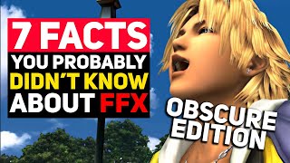 7 Obscure Facts You Probably Didn't Know About Final Fantasy X