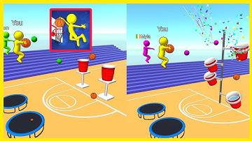 Jump Dunk 3D - Gameplay Walkthrough Level 194 Bonus Level || All Levels by unlock puzzles