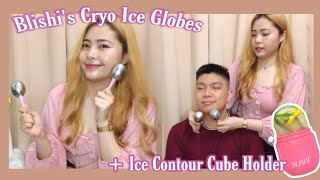 New Facial Tools! | Cryo Ice Globes &amp; Ice Contour Cube Holder from Blishi | Pamper time
