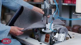Nc252 Carpet Serger For Sering Aircraft Carpet, Auto Mats, Bathmats, Washable Rugs, Etc.