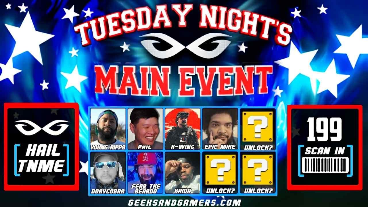 Tuesday Night’s Main Event Tuesday Night’s Main Event