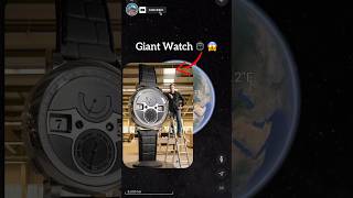 I Found Giant Watch On Google Earth ! #shorts #googleearth