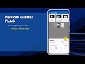 How to use flag design guide  brady express labels app