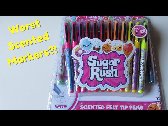 Sugar Rush Scented Felt Tip Pen Review 