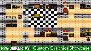 RPG Maker MV - Custom Graphics Showcase