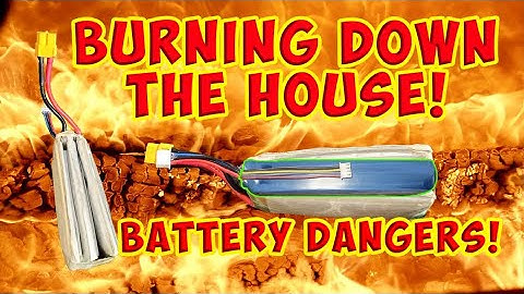 RC lipo battery safety that you should take seriously