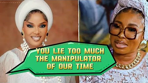 Iyabo Ojo and Lizzy Anjorin shaga. You lie too much, lies with no evidence