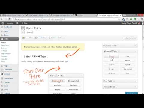 Create a Contact Form with Gravity Forms