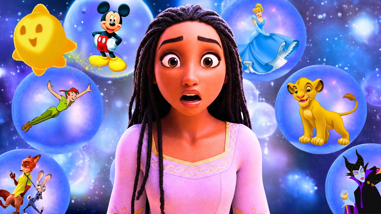 50 SECRETS sur WISH (le film DISNEY avec le plus de détails cachés 🤯)