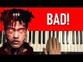 XXXtentacion - BAD! (Piano Tutorial Lesson)