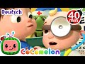 Das Arzt Untersuchungs-Lied | Kinderlieder und Cartoons | CoComelon | Moonbug Kids Deutsch