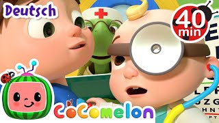 Das Arzt Untersuchungs-Lied | Kinderlieder und Cartoons | CoComelon | Moonbug Kids Deutsch