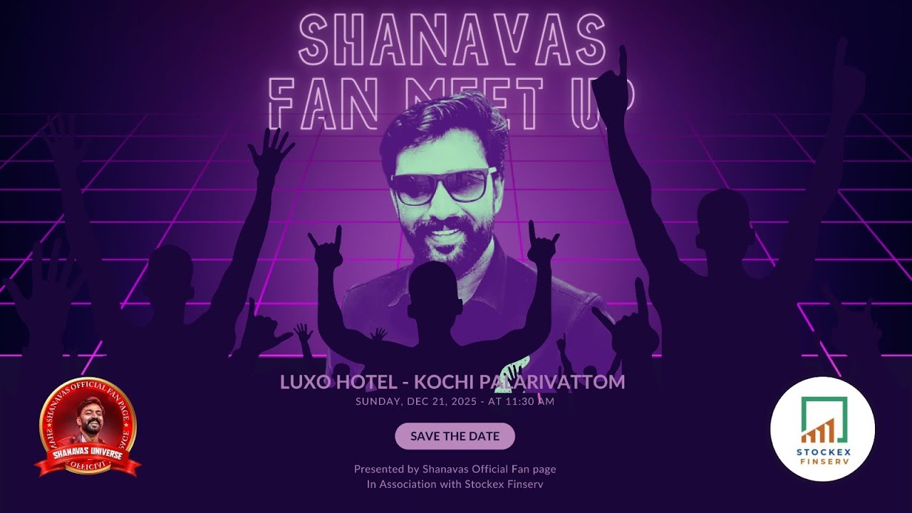 Live telecast // Shanavas Fans Meet up // LUXO Hotel //  Kochi //