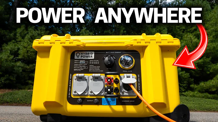 Unleash Extreme Power: Discover the World's Toughest 8000W Hybrid Power Station!