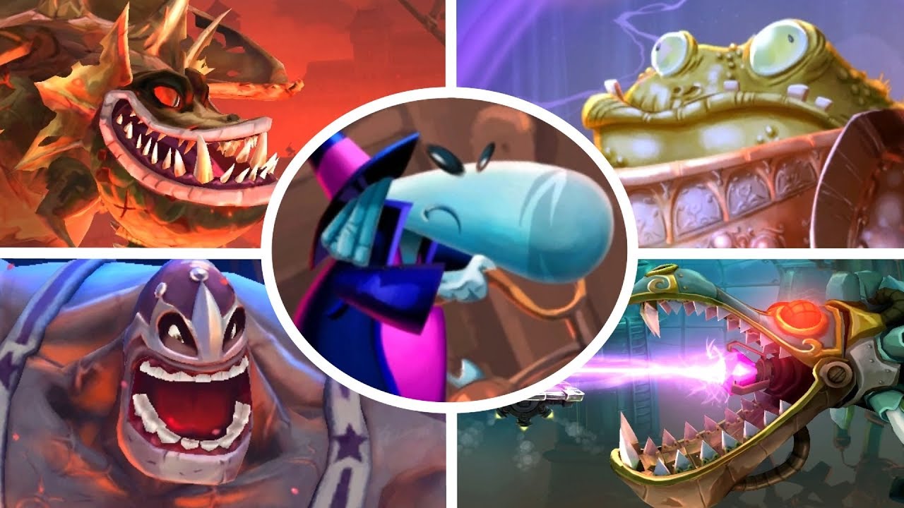 rayman legends bosses