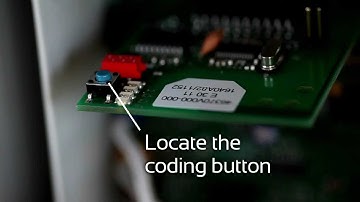 SOMMER Coding a hand transmitter 868 MHz to a SP 900 (EN)